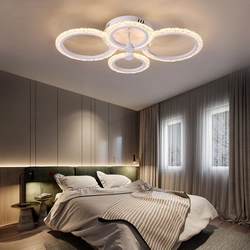 Дизайн точечных светильников на натяжном потолке в спальне фото