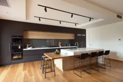 Kitchen renovation in modern style photo