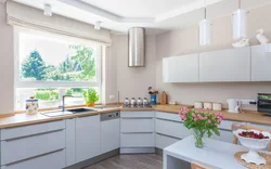 Kitchen renovation in modern style photo