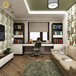 Modern office interior in an apartment