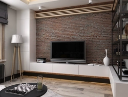 Interior Design With TV Photo Living Room