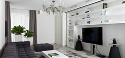 Modern Living Room Design In White Colors