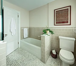 Bathroom room partition design photo