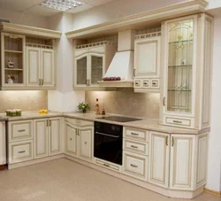 Corner kitchen classic design photo