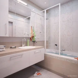 Standard bathroom in a panel house photo