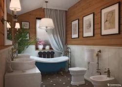 Cottage bathroom design