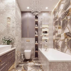 Bath design selection of tiles