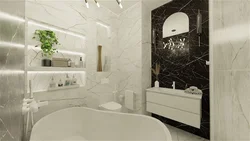 Bath design selection of tiles