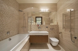 Дизайн небольшой ванной комнаты современный