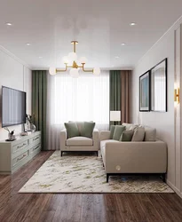 Living Room Design In Apartment Photo Modern