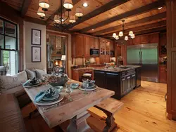 Kitchen Chalet Photo In The Style Of A Country House