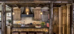 Kitchen Chalet Photo In The Style Of A Country House