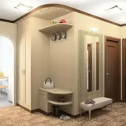 Simple hallway interiors