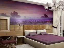 Photo wallpaper for the bedroom real photos