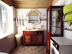 Country style bath design