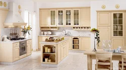 Kitchen Design Ivory Color