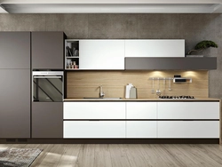 Kitchen 4 meters long design with window