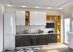 Kitchen 4 Meters Long Design With Window