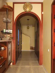Photo Of The Arch In The Hallway In The Apartment Photo