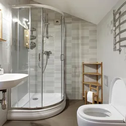 Bath without toilet design shower stall