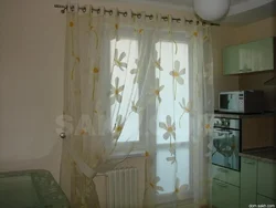 Curtains For The Kitchen With A Balcony Door And Window Modern Design