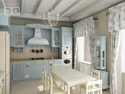 Provence Kitchen Design In An Apartment, Real Photos