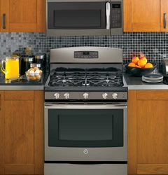 Kitchen renovation photo with gas stove