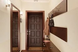 Design of a small hallway in an apartment photo