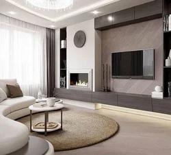 Living Room Design 2023 In An Apartment Photo