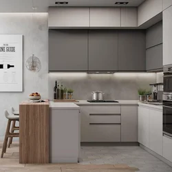 Gray kitchen units kitchen design