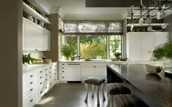 Дизайн окна на кухне в квартире оформление