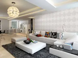 Living Room Interior In Modern Style