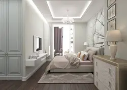 Bedroom design in neoclassical style