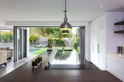 Kitchen Design With Terrace Door
