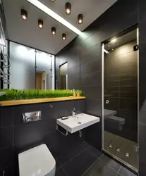 Bathroom Interior With Toilet