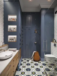 Bathroom Interior With Toilet