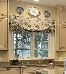 Window in the kitchen design decoration photo