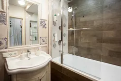 Photo Of Finishing Bathrooms In Prefabricated Houses With Tiles