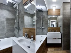 Bathroom With Wood Elements Photo
