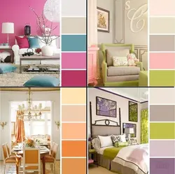 Как сочетать цвета в интерьере гостиной фото