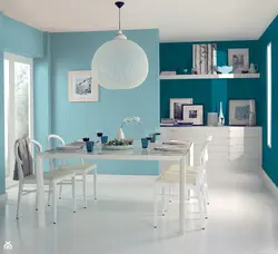 Paint the kitchen with your own hands color combination photo