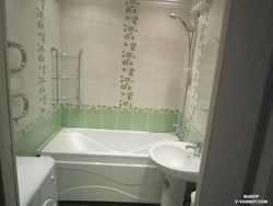 Bathroom design photo small size without toilet photo