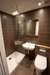 Renovation of a bathroom adjacent to the toilet photo