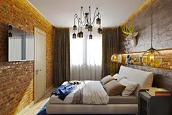 Спальня дизайн фото в современном стиле лофт