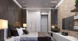 Bedroom Design Photo In Modern Loft Style