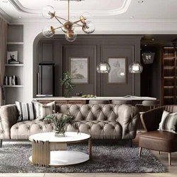 Living room furniture in neoclassical style photo