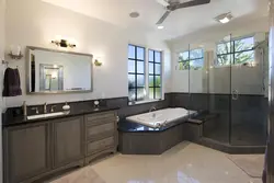 Photo Of A Bathroom In A Cottage Photo