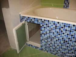 Tiling The Bathtub Photo