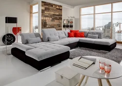 Красивые диваны для гостиной фото в интерьере