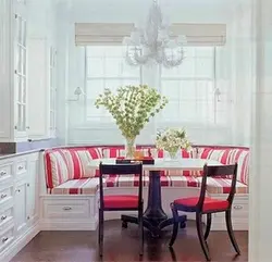 Design Of Upholstered Furniture In The Kitchen